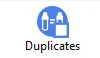 Duplicates