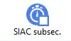 SIAC subseconds