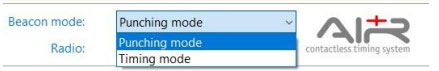 config beaconmode